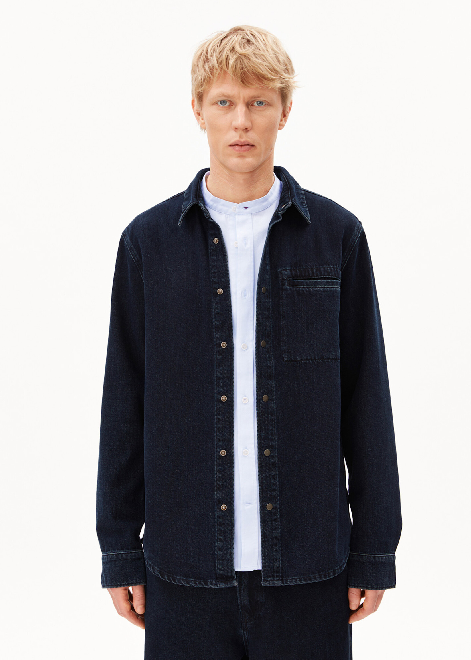 Armedangels WELT POCKET DENIM SHIRT