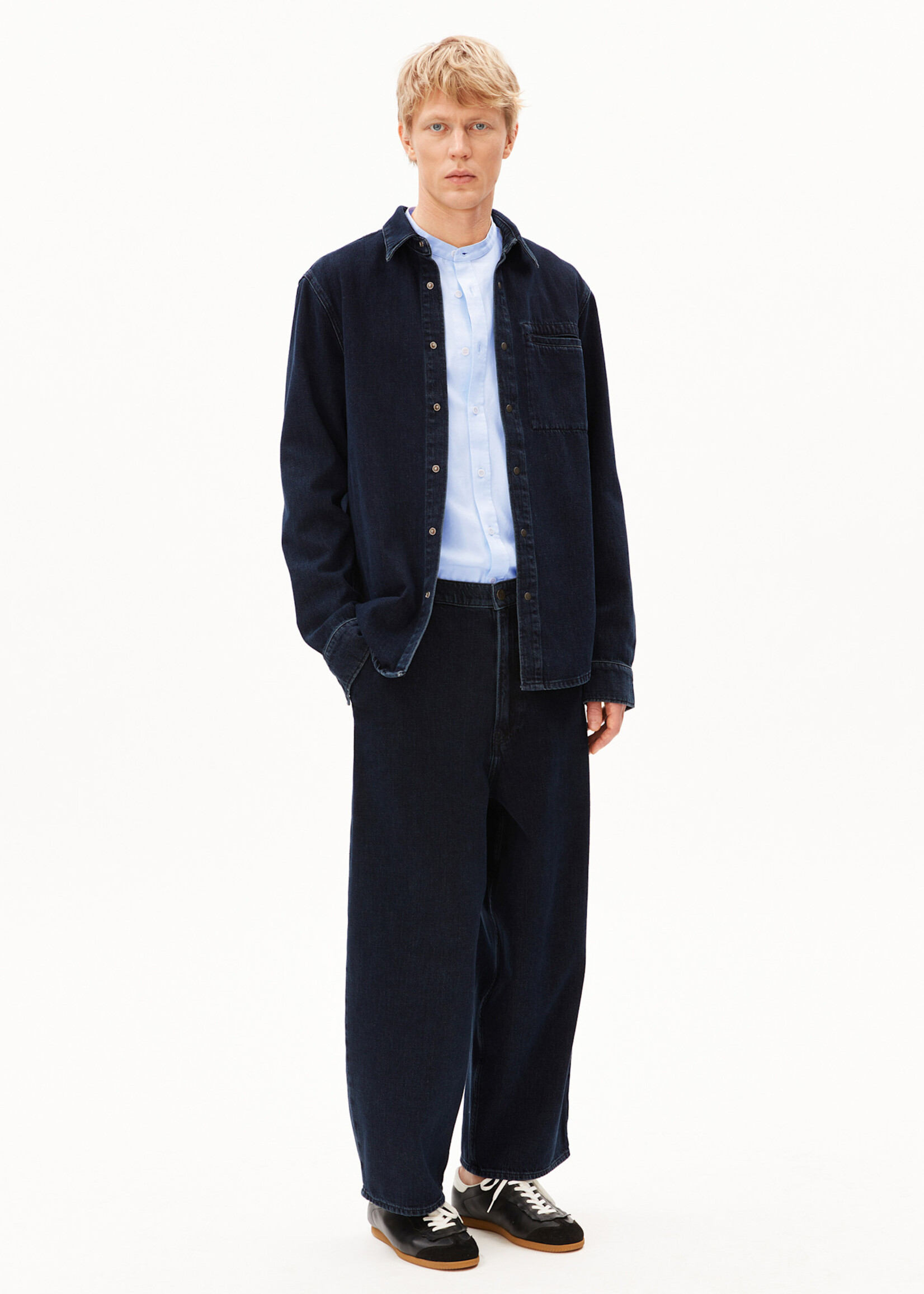 Armedangels WELT POCKET DENIM SHIRT