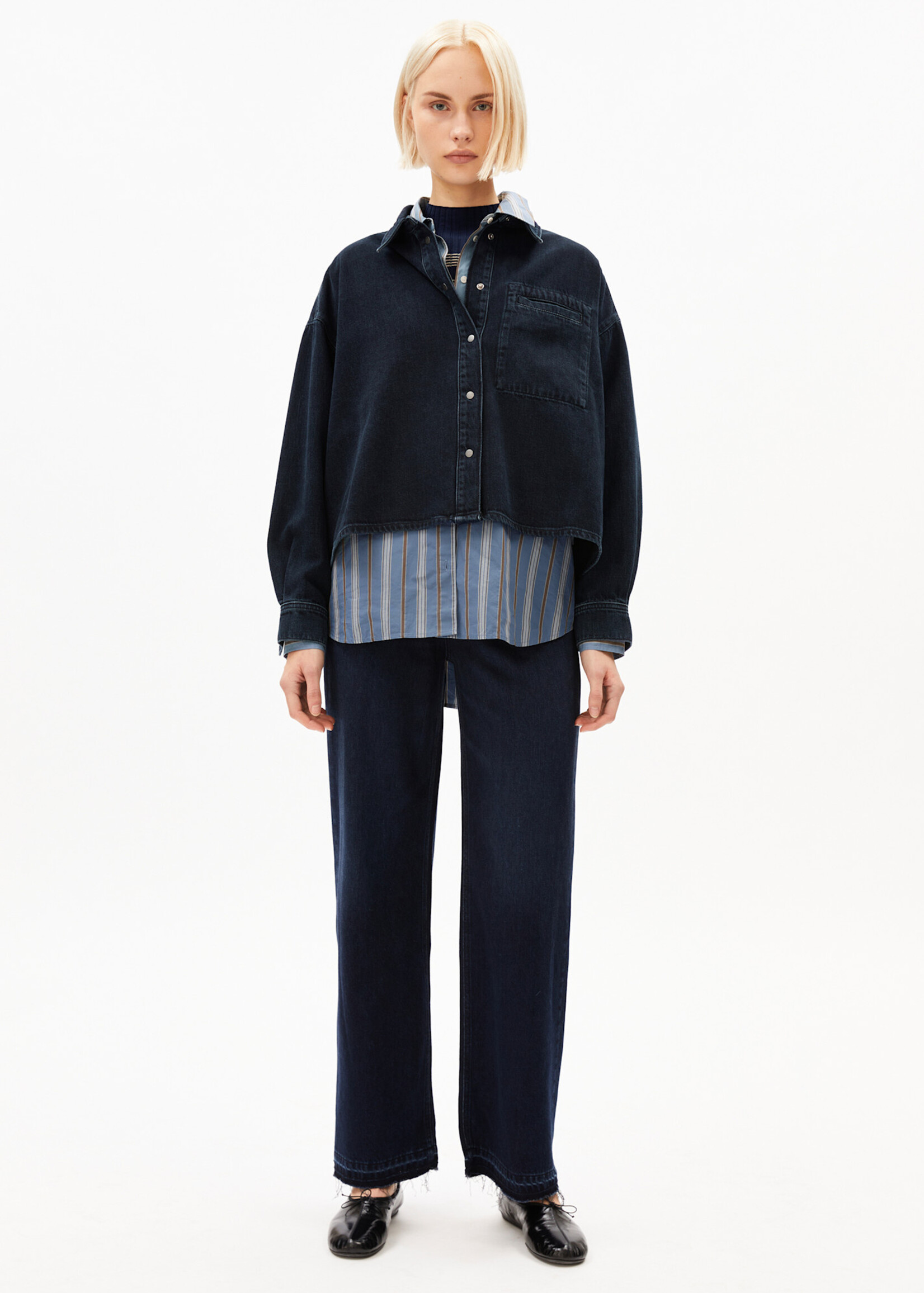 Armedangels NALAANI DENIM BLOUSE
