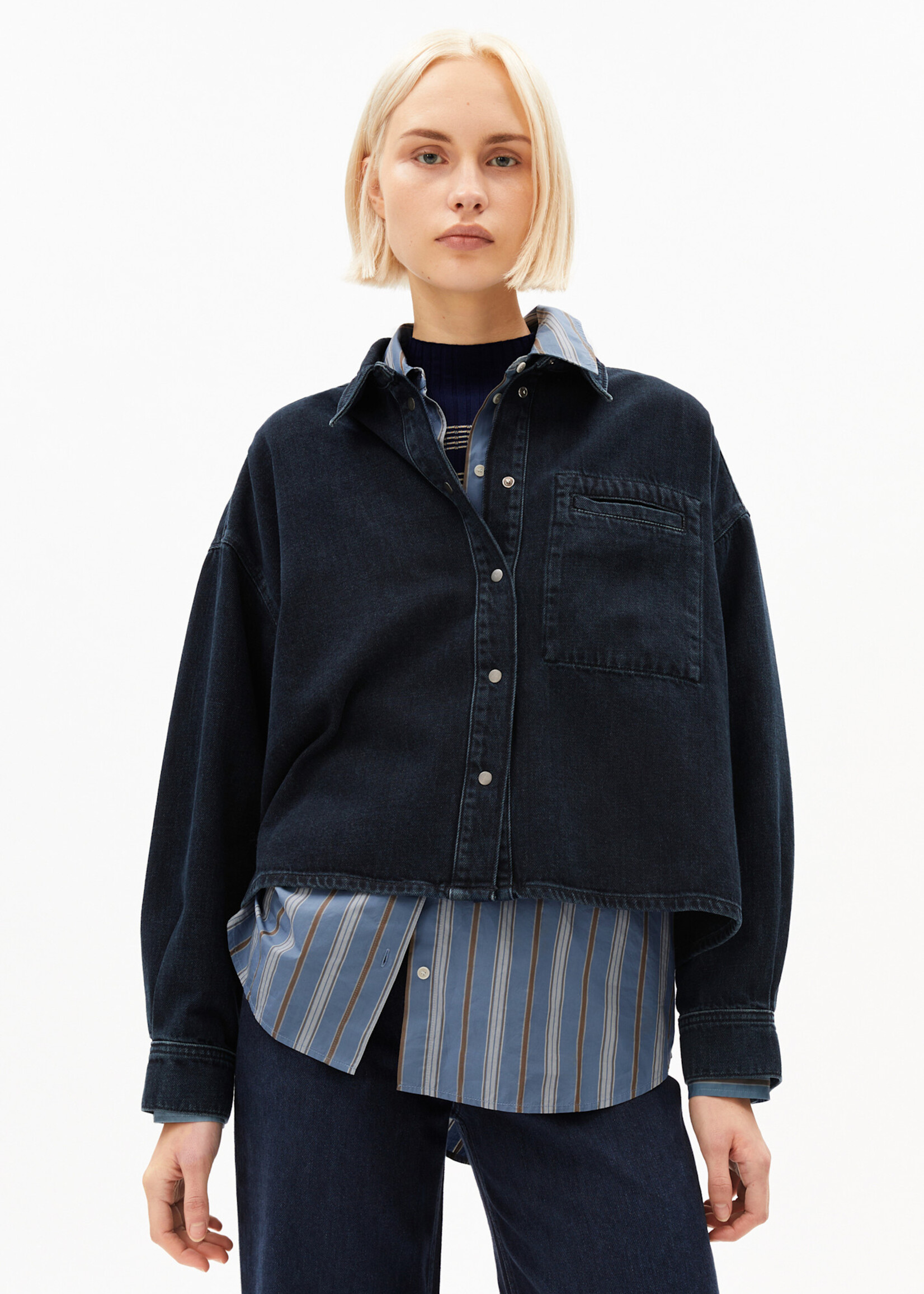 Armedangels NALAANI DENIM BLOUSE