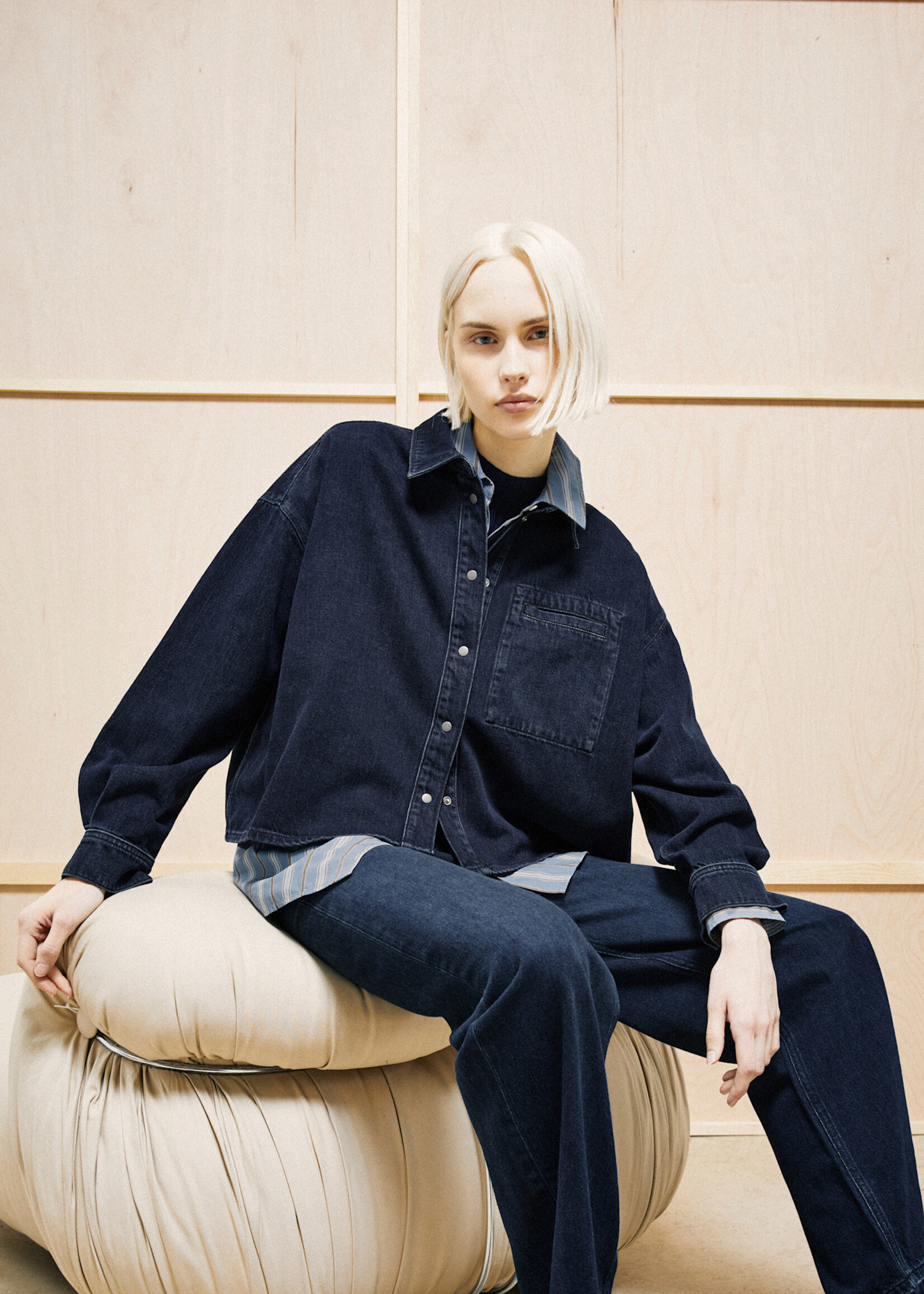 Armedangels NALAANI DENIM BLOUSE