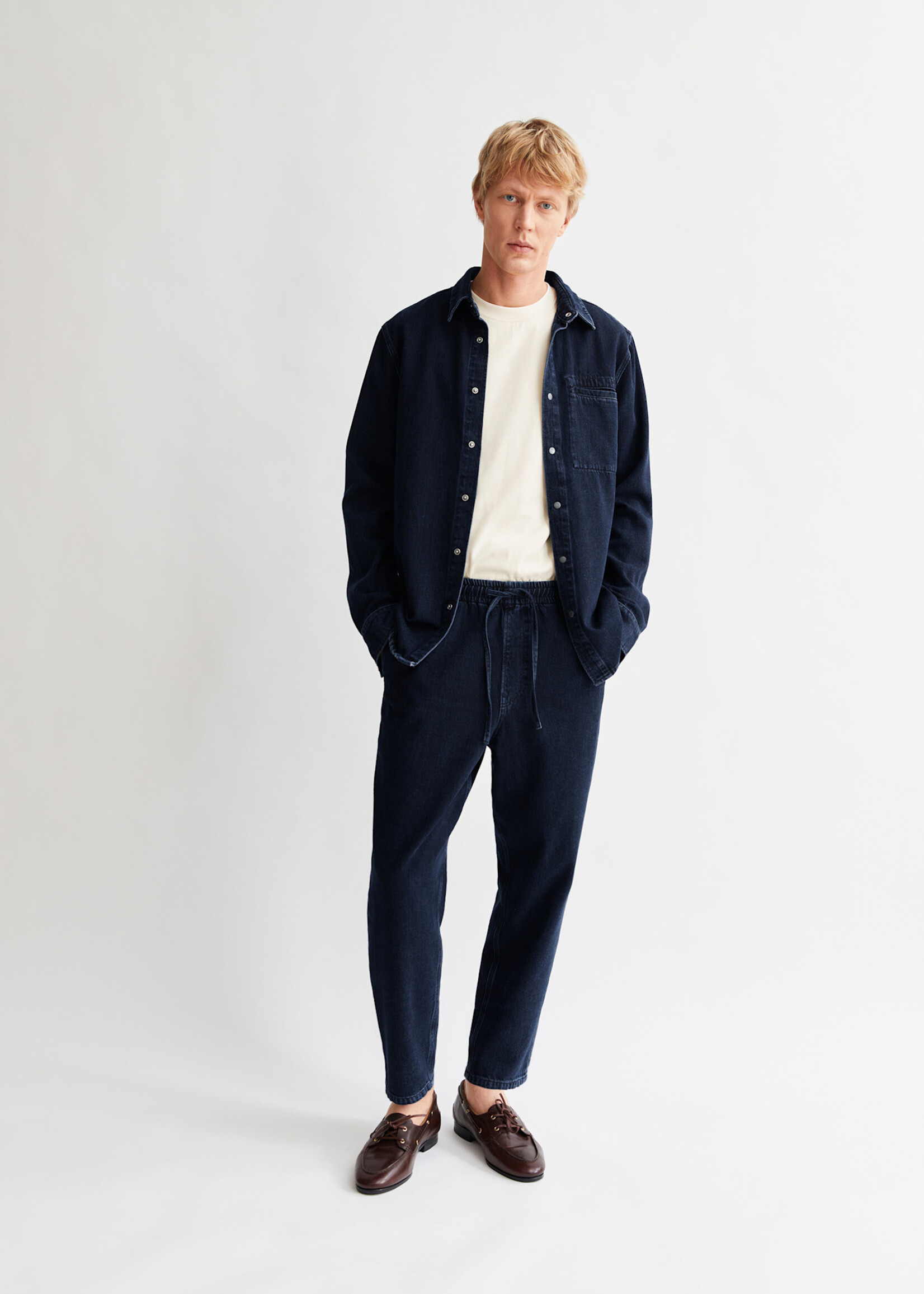 Armedangels PULL ON DENIM TAPERED PANT