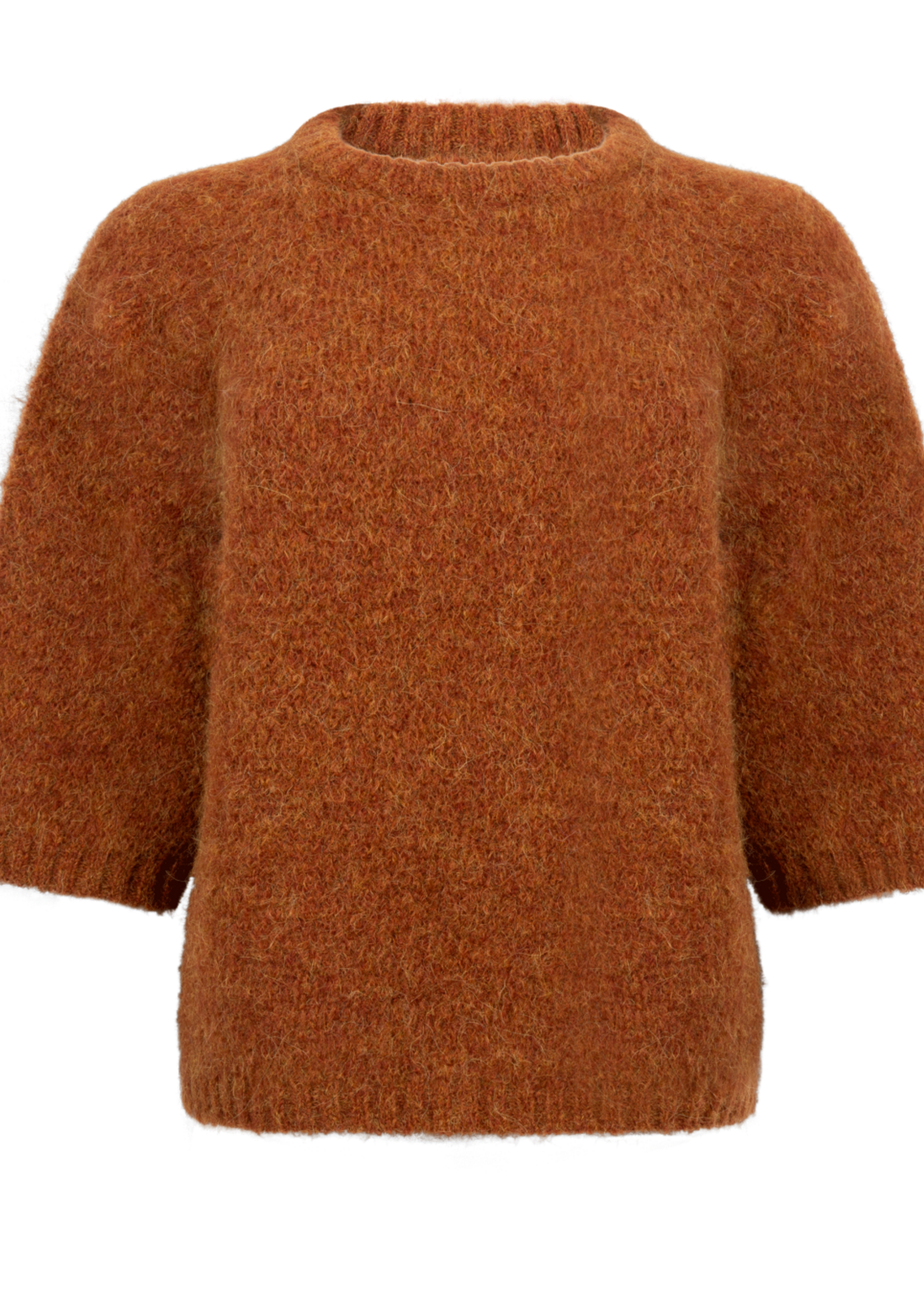Another Label Brune knitted pull s/s