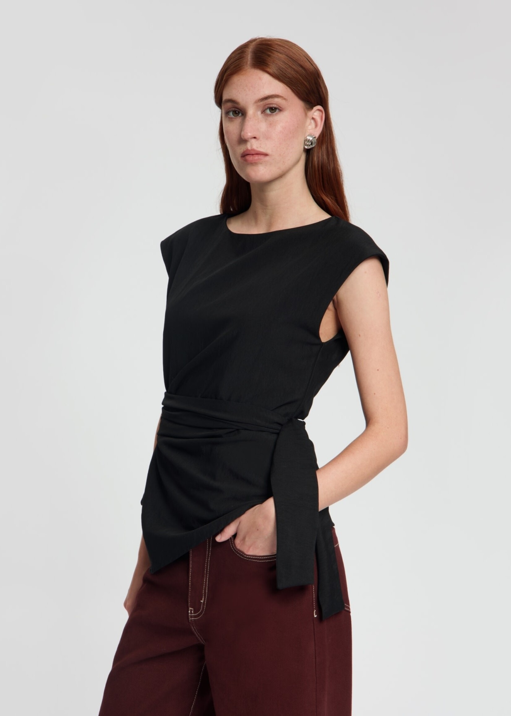 Nous Sommes Labels Maddie Tie Top