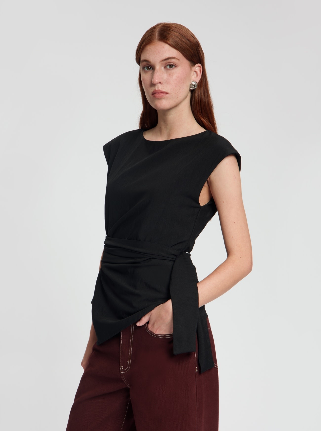 Nous Sommes Labels Maddie Tie Top