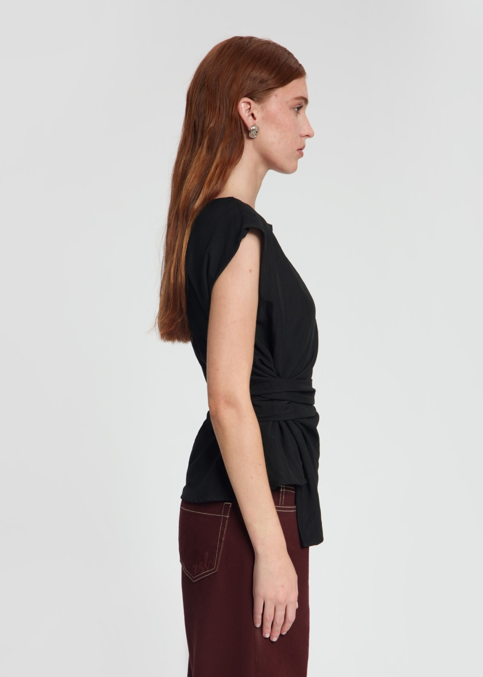 Nous Sommes Labels Maddie Tie Top