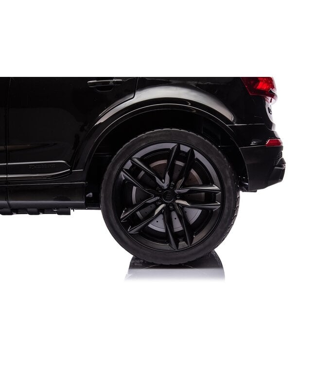 Voiture électrique pour enfants Audi Q7, 12 volts, pneus en caoutchouc et plus encore !