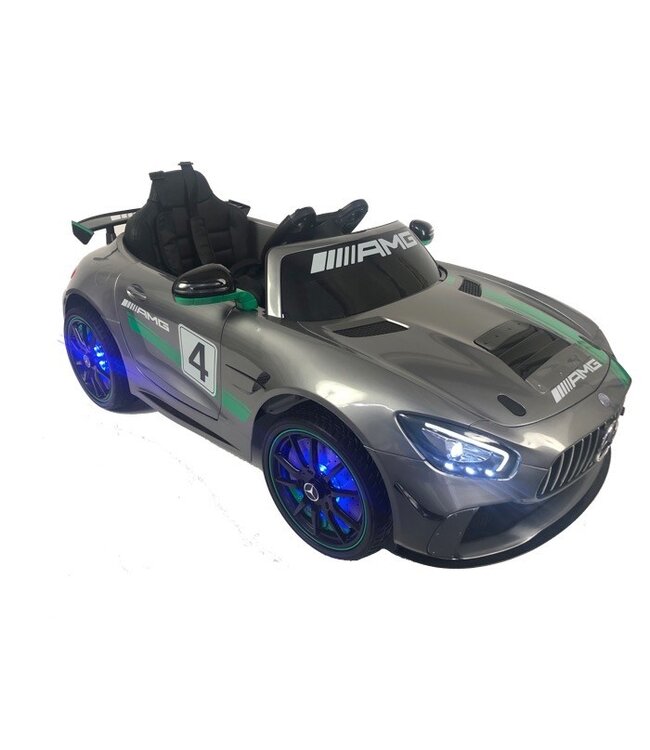 Mercedes-Benz GT4 AMG Batteriefahrzeug mit MP4-Bildschirm und vielem mehr!