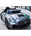 Veículo a bateria Mercedes-Benz GT4 AMG com ecrã MP4 e muito mais!