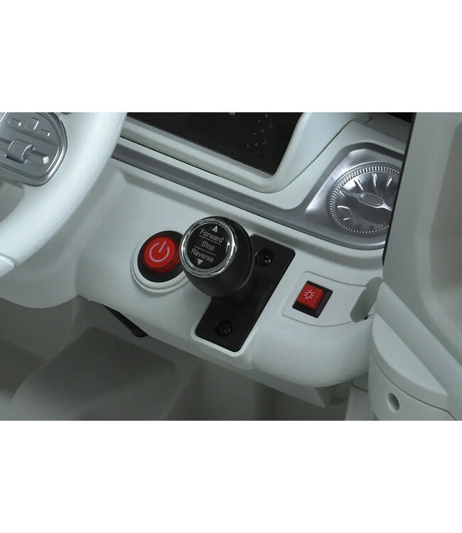 Mercedes Benz EQG, voiture électrique pour enfants 12 volts avec pneus en caoutchouc, siège en cuir et plus encore !