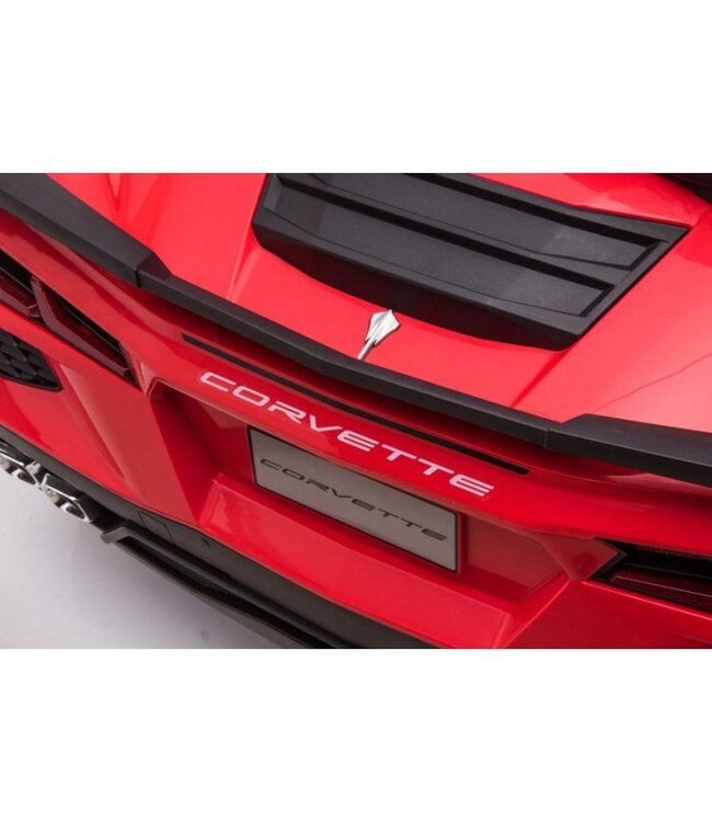 Corvette Stingray, ein Kleinkind-Elektrofahrzeug mit 2 Personen, 12 Volt mit der Goma, sowie der Kunde!