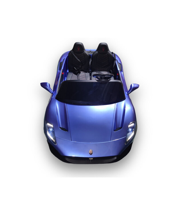 Maserati MC20 2-seater, 24v electric children's car, rubber tires, leather seat.