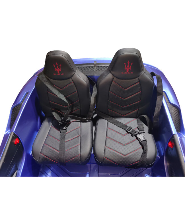 Coche infantil eléctrico Maserati MC20 2 plazas 24v, neumáticos de goma, asiento de piel.