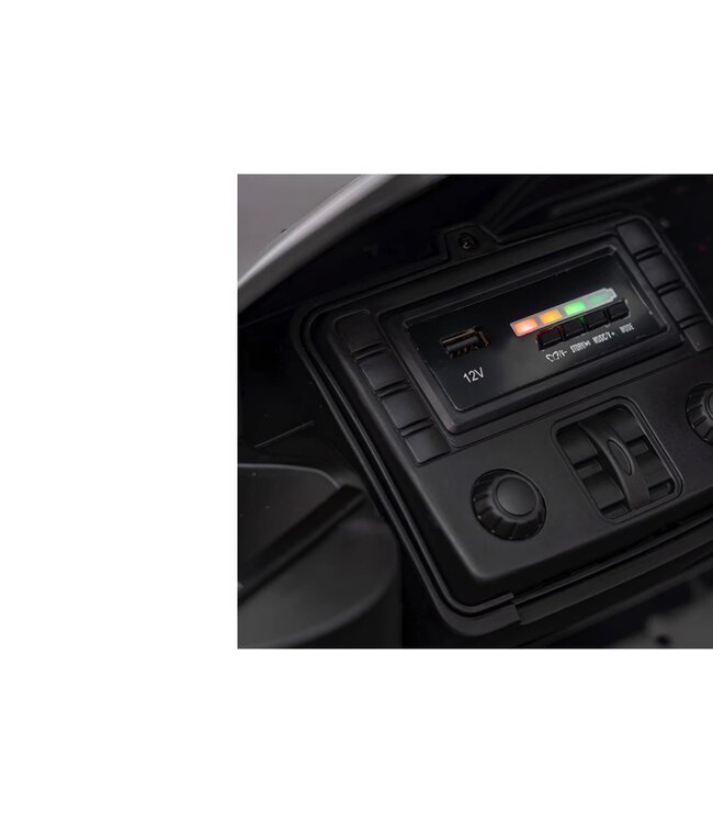 BMW M4, 12-Volt-Elektro-Kinderauto, Ledersitz, Gummireifen, Kinderbatterieauto!