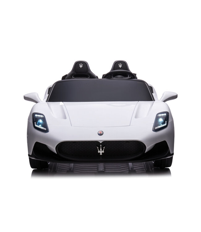 Maserati MC20 2 places, voiture électrique pour enfants 24v, pneus en caoutchouc, siège en cuir.