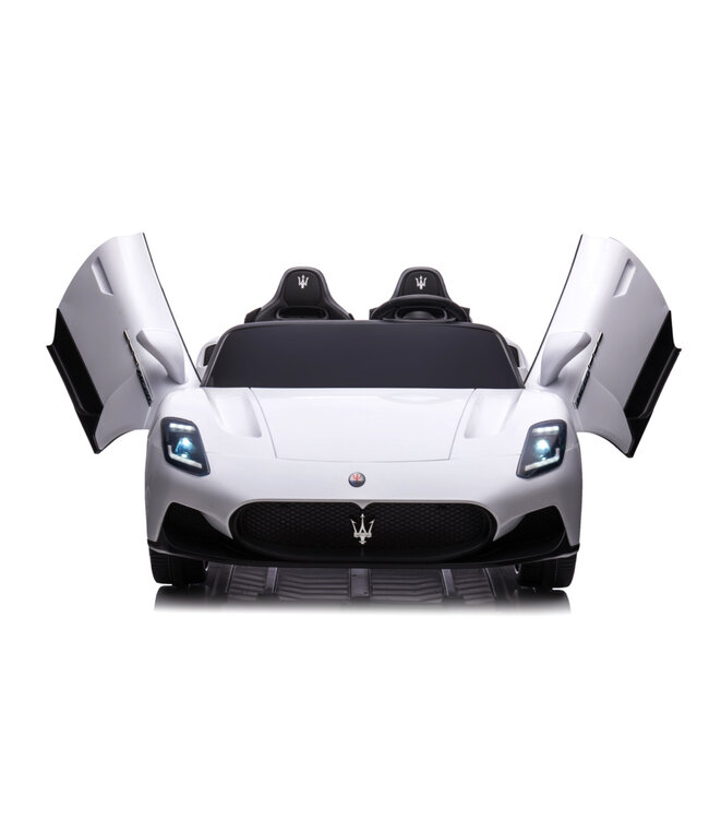 Maserati MC20 2-Sitzer, 24-V-Elektro-Kinderauto, Gummireifen, Ledersitz.