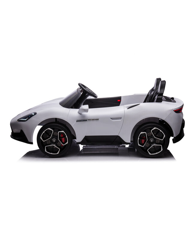 Coche infantil eléctrico Maserati MC20 2 plazas 24v, neumáticos de goma, asiento de piel.