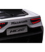 Carro infantil elétrico Maserati MC20 de 2 lugares, 24 V, pneus de borracha, banco de couro.
