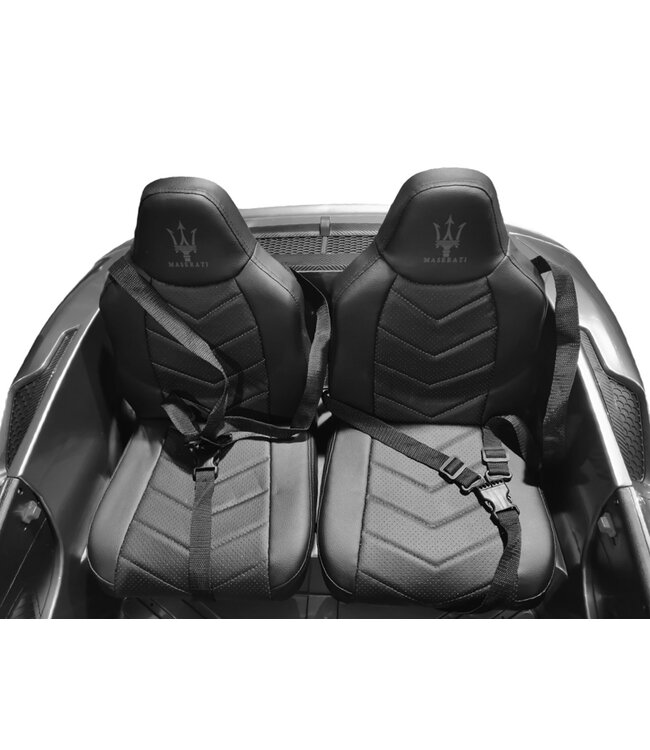 Coche infantil eléctrico Maserati MC20 2 plazas 24v, neumáticos de goma, asiento de piel.