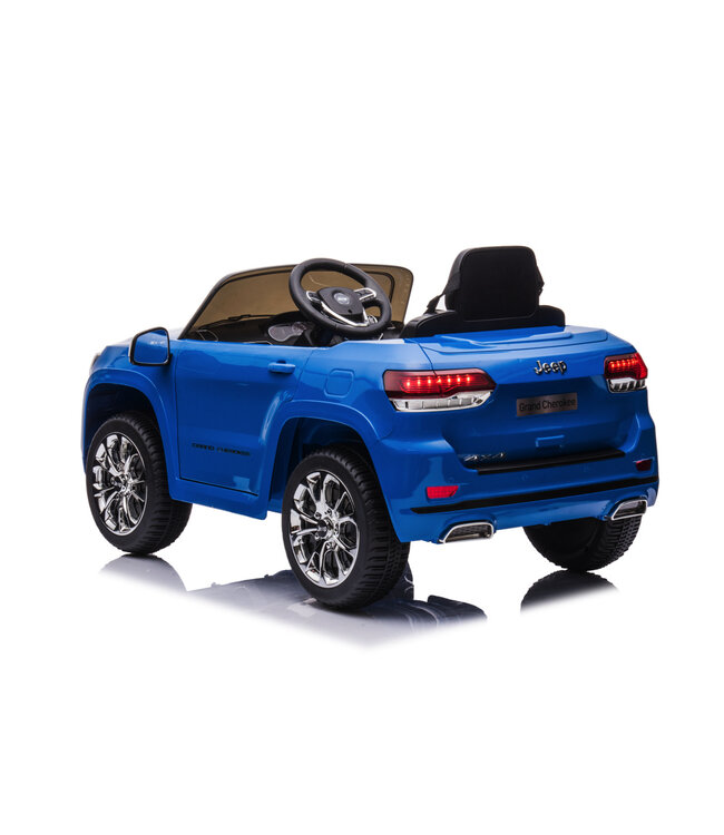 Jeep Grand Cherokee, coche infantil eléctrico de 12 voltios, asiento de piel ¡y más!