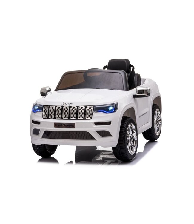 Jeep Grand Cherokee, 12 volt elektrisk børnebil, lædersæde og meget mere!