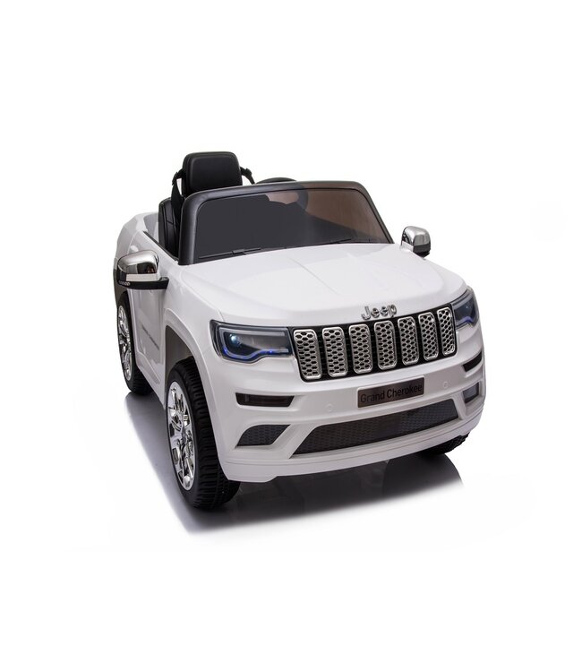 Jeep Grand Cherokee, 12-Volt-Elektro-Kinderauto, Ledersitz und mehr!