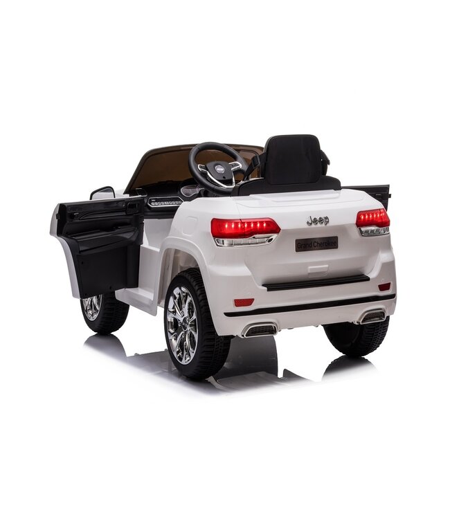 Jeep Grand Cherokee, 12-Volt-Elektro-Kinderauto, Ledersitz und mehr!