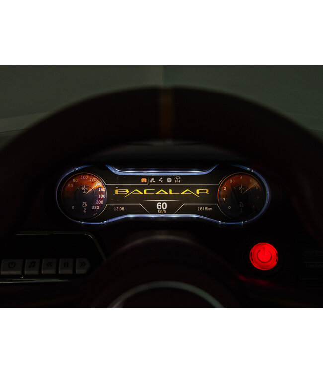 Bentley Bacalar, carro infantil eléctrico de 12 voltios, asiento de cuero, llantas de caucho y más.