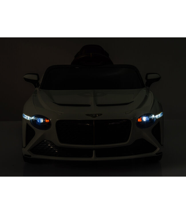 Bentley Bacalar, 12 volt electric children's car, leather seat, rubber tires and more.