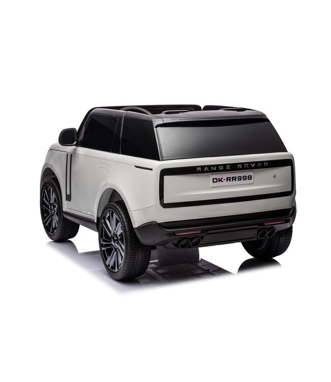 Land Rover, Range Rover, coche eléctrico infantil de 2 plazas y 24 voltios, neumáticos de goma y ¡mucho más!