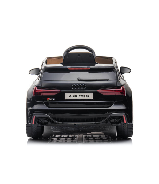 Audi RS6, 12 volt electric children's car with rubber tires, leather seat and more!