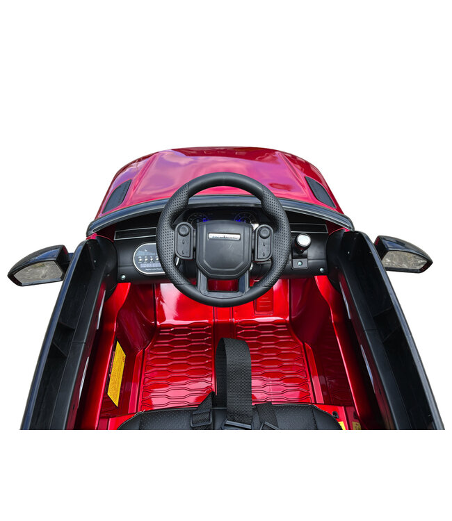 Range Rover Velar, 12 volt kinderauto met afstandsbediening en meer!