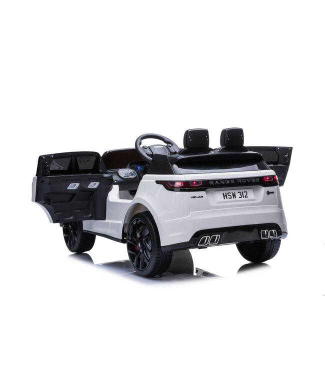 Range Rover Velar, 12 volt kinderauto met afstandsbediening en meer!