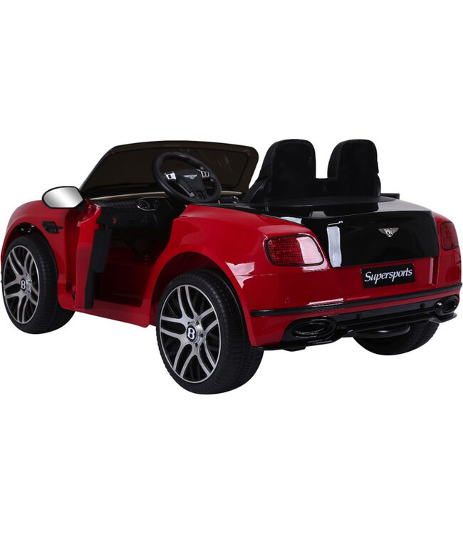 Bentley Supersports, coche infantil eléctrico de 2 plazas, neumáticos de goma ¡y más!