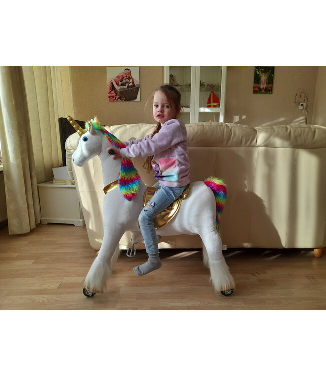 MY PONY, brinquedo de montar unicórnio da ROLLZONE®, 4 - 10 anos (MP2020-M)