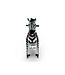 MY PONY, zebra ridelegetøj fra ROLLZONE ®, 3 - 6 år (MP2001-S)