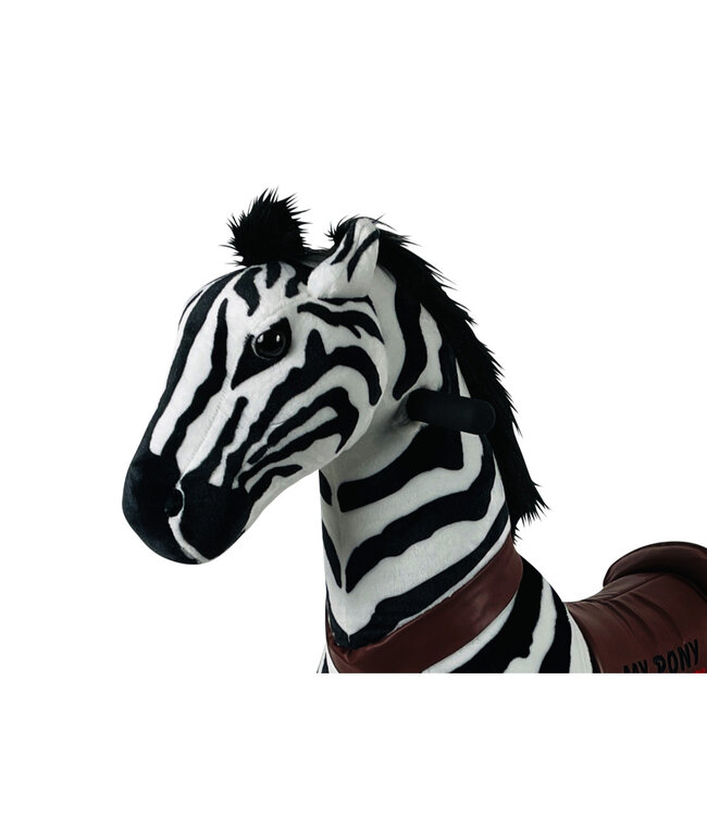 MY PONY, Zebra-Reitspielzeug von ROLLZONE®, 4 - 10 Jahre (MP2001-M)