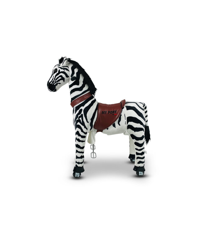MY PONY, rijdend speelgoed  zebra van ROLLZONE ® , 4 - 10 jaar (MP2001-M)