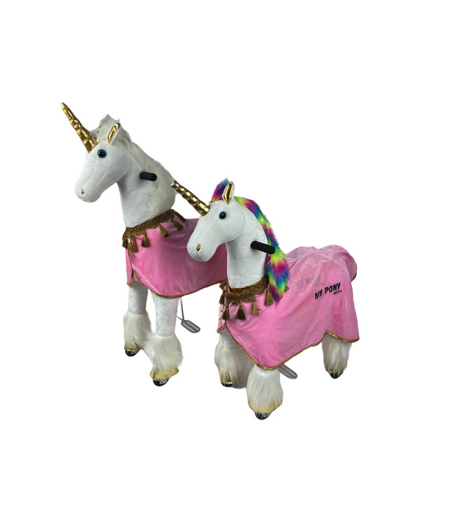 Horse blanket for MY PONY toy horses (pink)