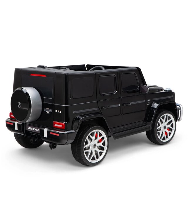 Mercedes G63 AMG para 2 pessoas, viatura com bateria de criança 24v e 4x4!