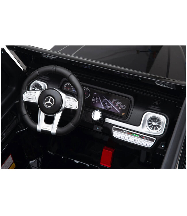 2 personers Mercedes G63 AMG, 24v og 4x4 børnebatteribil!