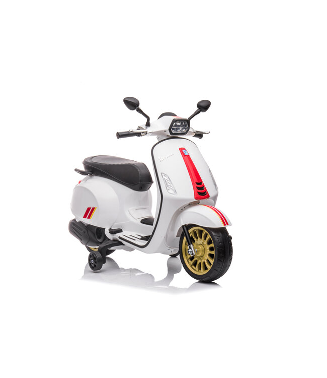 Vespa Sprint, 12 volt el-scooter med musik og mere!