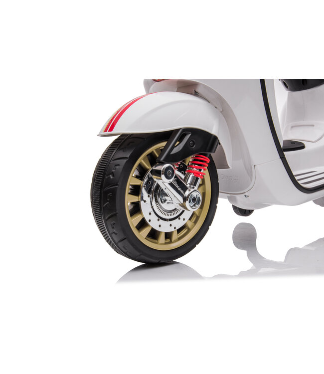 Vespa Sprint, 12 volt el-scooter med musik og mere!