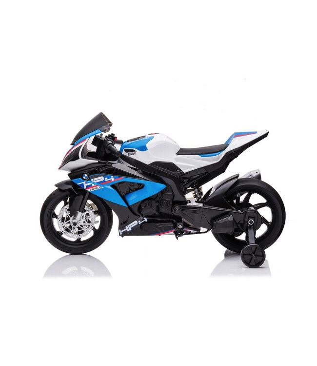 BMW HP4, 12v Kinder Accu Motor met rubberen banden en meer