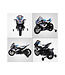 BMW HP4, motor de bateria infantil 12v com pneus de borracha e muito mais