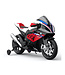 BMW HP4, motor de bateria infantil 12v com pneus de borracha e muito mais