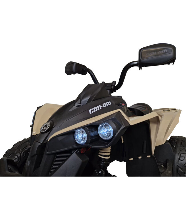 CAN-AM Renegade 4x4, quad de 24V, assento de couro, pneus de borracha