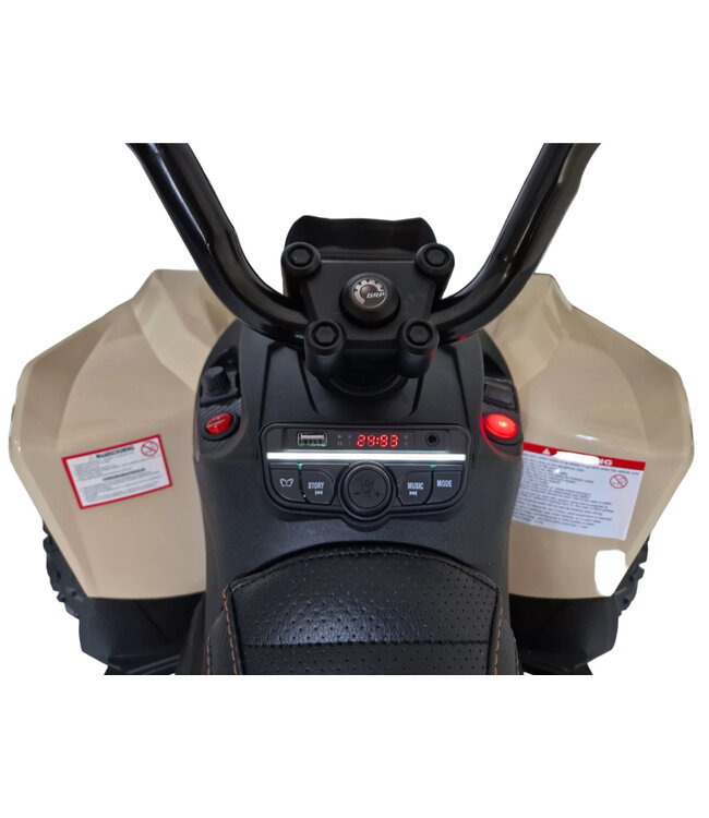 CAN-AM Renegade 4x4, quad 24V, siège en cuir, pneus en caoutchouc