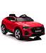 Audi e-tron, 12 volt elektrisk børnebil med gummidæk, lædersæde med mere!