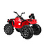 Elektrisk Quad, 12v, gummidæk, med fjernbetjening